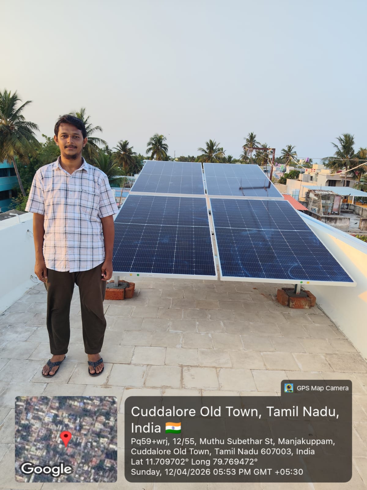 Cuddalore Solar Installation
